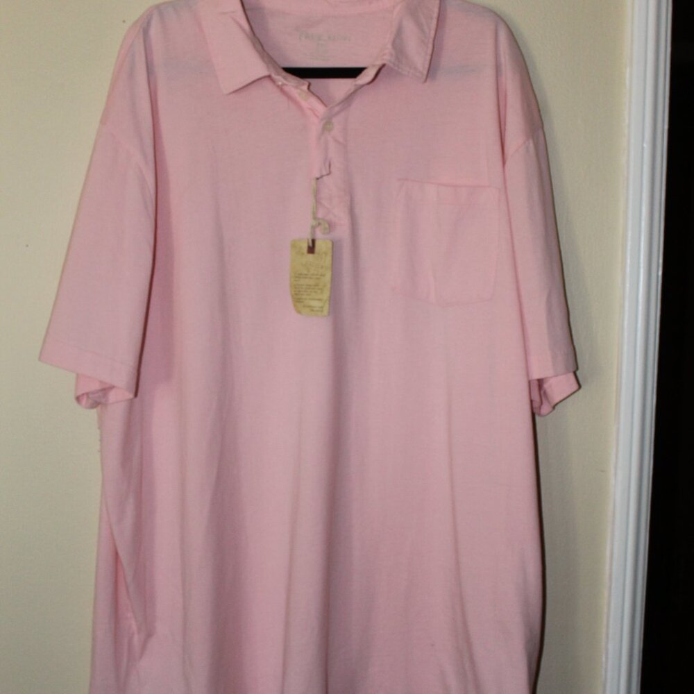 Light Pink True Religion Polo